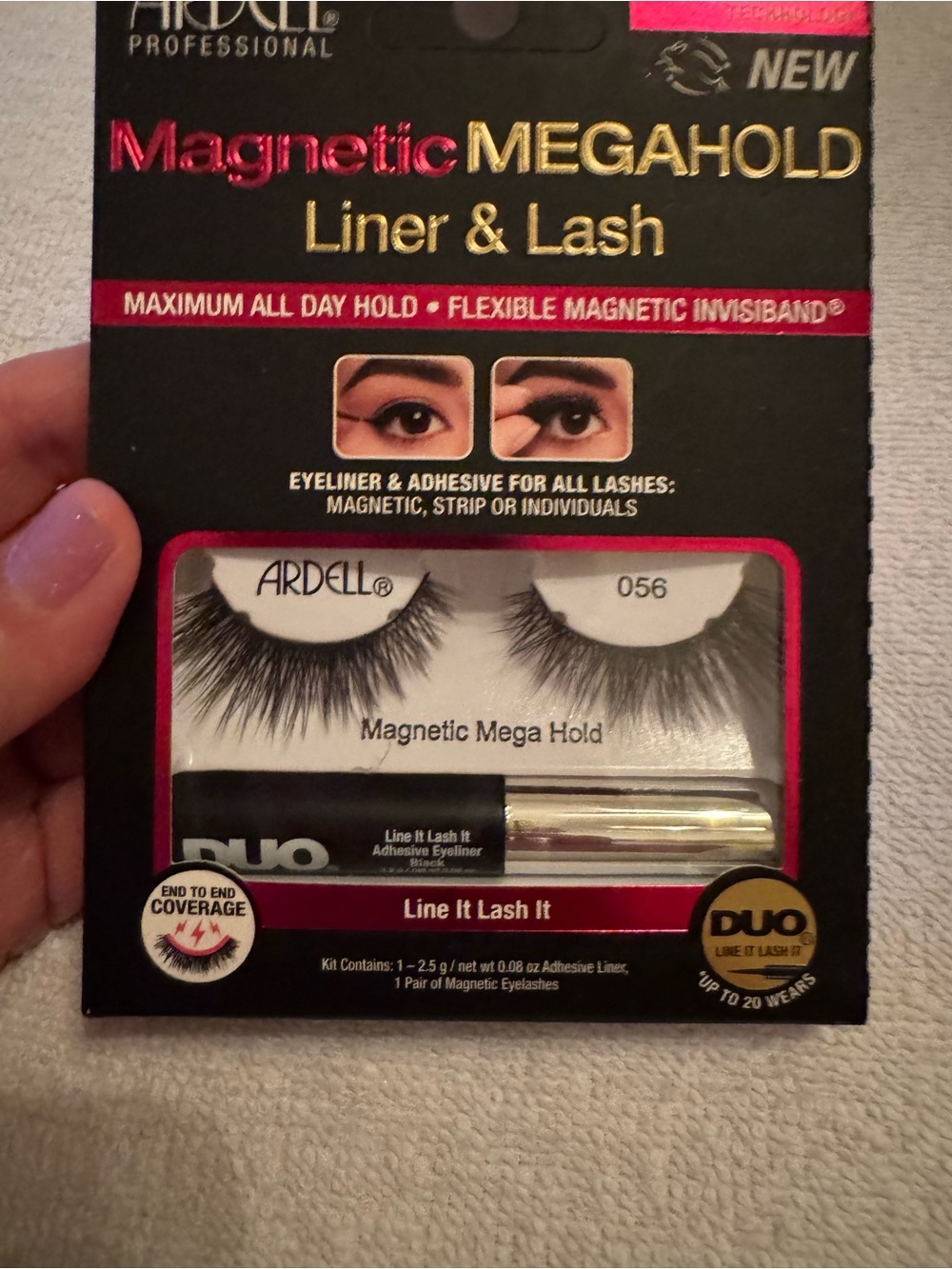 Ardell Magnetic Mega Hold Liner & Lash Kit - Black